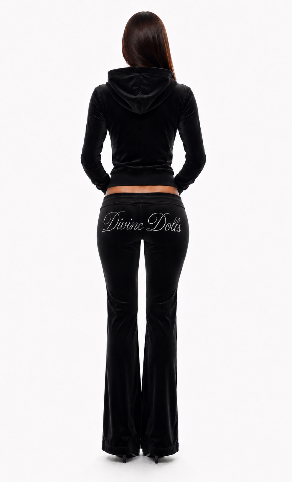 Iconic Velour Tracksuit (Black Panther)